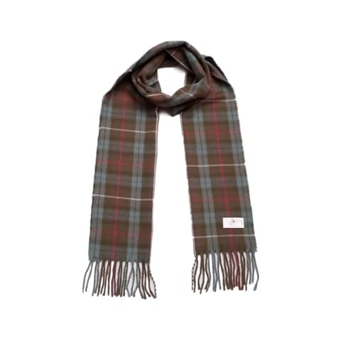 TG Thistle Gem Fraser Hunting Tartan Scarf Cover