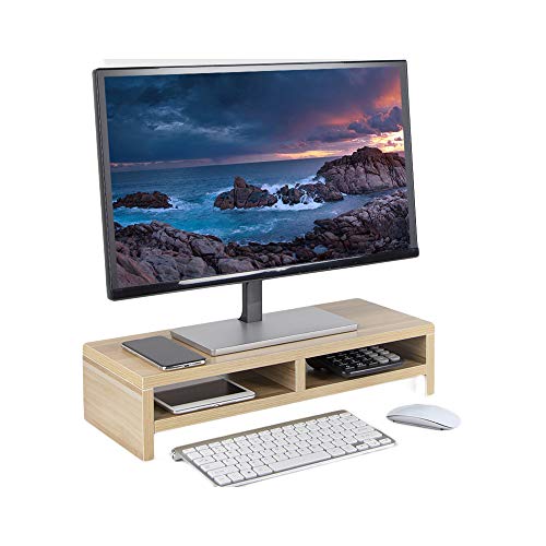 Support de moniteur en bois ergonomique contre le mal de dos - 2