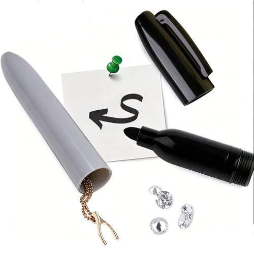 Nexolia Fake Pen Hidden Safe - Markers to Hid Money in - Hidden Secret Compartment Decoy Permanent...
