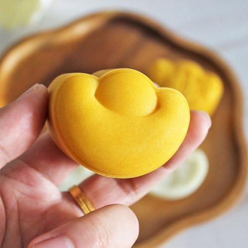 Set 2 moldes 3D para pastel con forma lingote miniatura 5