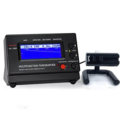 KINSANINC Watch Tester Timegrapher No.1000, Watch Timing Machine Calabration for Mechanical Watches
