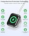 Multi Charging Cable for Apple Watch Charger 4 in 1 USB C Cable Micro iWatch Charger Compatible with iWatch Ultra/Series 10/9/8/7/6/SE2/5/4/3/2& Galaxy Phone-4FT