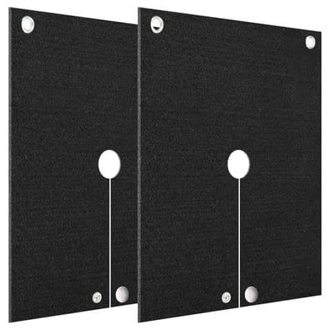Welding Blanket Fireproof Mat,2 Packs Opening Shape Heat Shield Mat,Welding Pad for Plumbing,Brazing Heat Shield for Torch,Fire Flame Resistant Cloth Rag, Solder Plumbers HVAC Torch (2) Cover