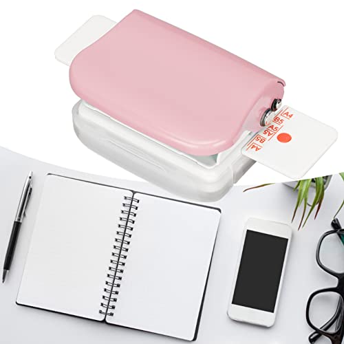 Mini relieuse 6 trous rose pour ne plus perdre vos feuilles