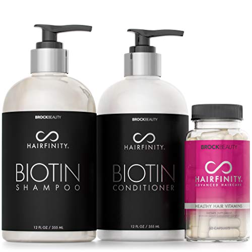 Hairfinity Hair Vitamins With Biotin Shampoo And Conditioner - Growth Formulas For Dry, Damaged Hair #TOP23
