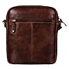 STILORD 'Ryan' Crossbody Bag for Men Leather | Small Vintage Messenger Bag for 9.7 Inch iPad | Genuine Leather Shoulder Bag, Colour:Porto - Cognac #5