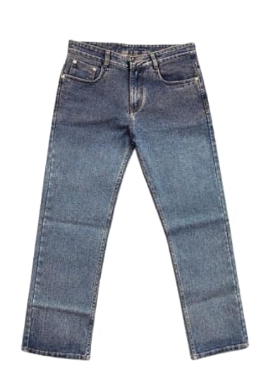 Image of Dusty Blue Bottom Fabric Cotton Denim