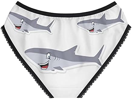 SpreadPassion Shark Panties, Shark Underwear, Briefs, Cotton Briefs, Funny Underwear, Panties For Women