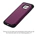 Ailun Phone Case Compatible with Galaxy S7 Soft Interior Silicone Bumper Hard Shell Solid PC Back Shock Absorption Skid Proof Anti Scratch Hybrid Dual Layer Slim Cover Purple