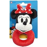 Mickey Mouse et ses amis : dans le cadre de la gamme Disney Mickey Mouse et ses amis de bébé, ce hochet anneau super doux représente les adorables caractéristiques et les caractéristiques adorables de Minnie.