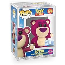 Epic Collectibles Pop Animation Toy Story - Lotso Flocked Exclusive Vinyl Figure Bundled with Box Protector Compatible for Funko