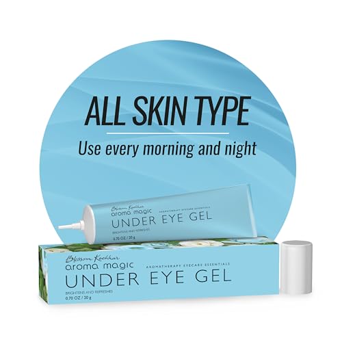 Under Eye Gel | Reduces Puffiness & Dark Circles | Refreshes & Firms Delicate Under Eye Skin | Soothes Tired Eyes | Lightweight Non-Greasy Formula | 0.71 Oz (20g)