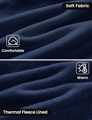 Auranso Girls Winter Warm Cotton Fleece Lined Leggings Thick Thermal Tights Pants4