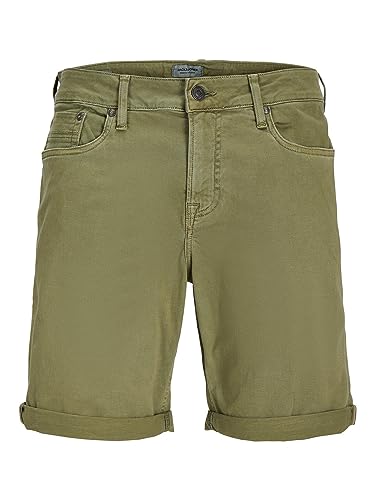JACK & JONES Jpstrick Jjblaine Icon Shorts Sn Pantalones Cortos Vaqueros, Deep Lichen Green, M Hombres