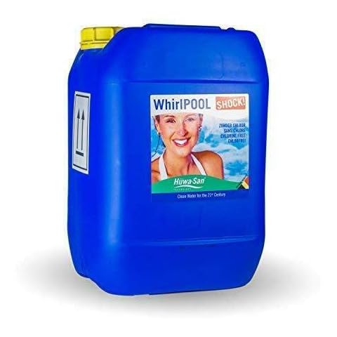 Huwa-San Whirlpool Shock Whirlpoolreiniger Systemreiniger (flüssiger Aktivsauerstoff, 10L) Cover