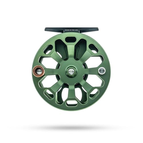 Ross Cimarron Fly Reel - Matte Olive 4/5WT - Made in USA