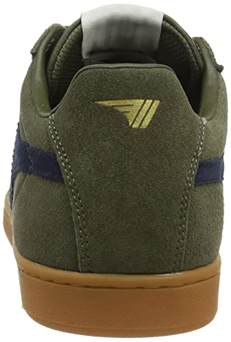 Image of Gola Equipe Suede - Sneakers for Men - Contrasting Wingflash - Heel Return - Durable Cupsole - Low Silhouette