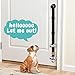 2 Pack Dog Bells to Go Outside Dog Door Bell Premium Quality Buckle Adjustable Dog Bell Dog Attached to doorknob or Anywhere Near The Door, Length and Height Adjustable