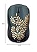 Logitech - Design Collection Limited Edition Wireless Compact Mouse with Colorful Designs - Golden Garden