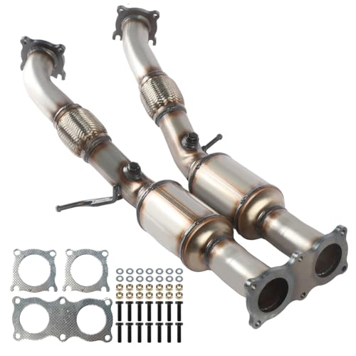 Direct Fit Catalytic Converter Compatible with 2010-2014 Volvo XC60 3.2L / 2008-2009 Volvo XC70 / 2008-2012 Land Rover LR2 3.2L, EPA Compliant