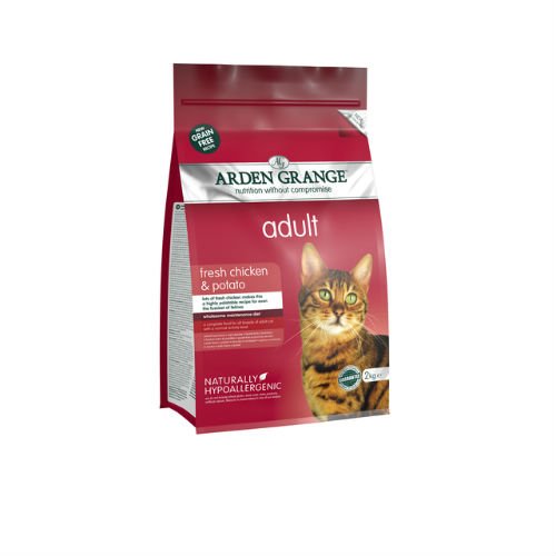 Price comparison product image Arden Grange Adult Chicken Dry Cat Food 4kg
