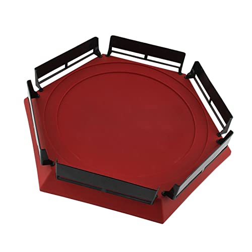 aqxreight Battle Battle Top Desmontable Engrosado Estadio de Lucha para la Lucha para el Juego de Batalla de Ráfaga Toy Red 215G/7.6oz (215 g/7,6 onzas)