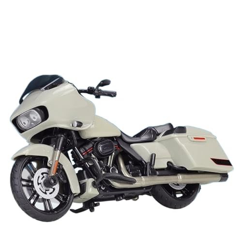 �͌^�ߋ� �ɓK������n�[���[�ɓK������_�r�b�h�\�� 2018 CVO ���[�h�O���C�h �o�C�N���f�� �a�����v���[���g �q�� �������� �J�[�R���N�V���� 1/18(White)