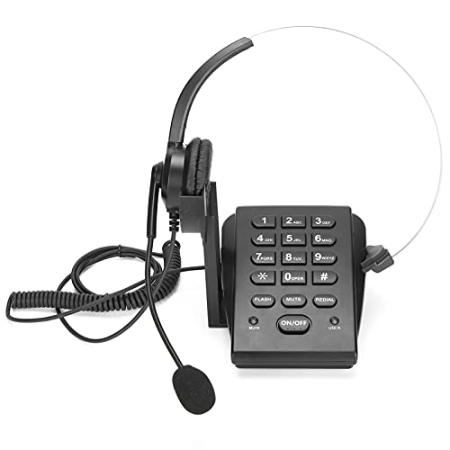 Teléfono con cable HT700 con auricular y micrófono omnidireccional miniatura 5