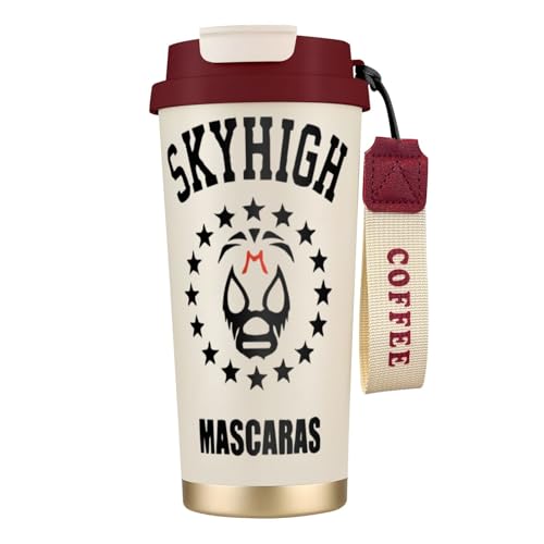 タンブラー コーヒー 水筒 ステンレス ボトル 魔法瓶 オフィス マグカップ カフェマグ 車用 マグボトル 真空断熱 保温 保冷 ふた付き 直飲み 広口 漏れない 二重構造 持ち運び 500ml