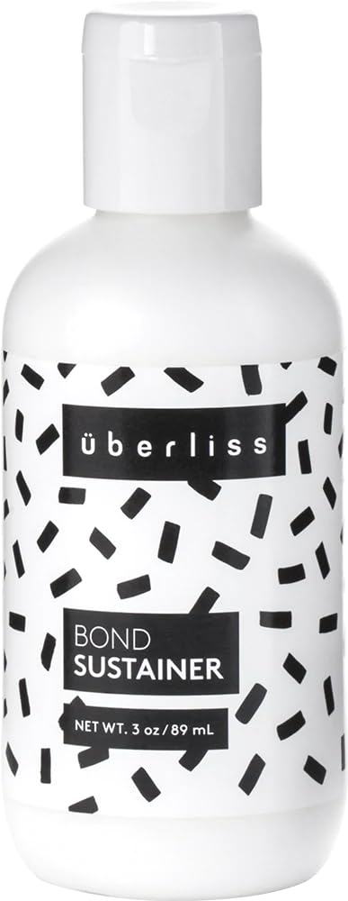 Uberliss Bond Sustainer Clear - Bond Builder Hair Treatment for Damaged Bleached & Color-Treated Hair - 3.7 fl oz