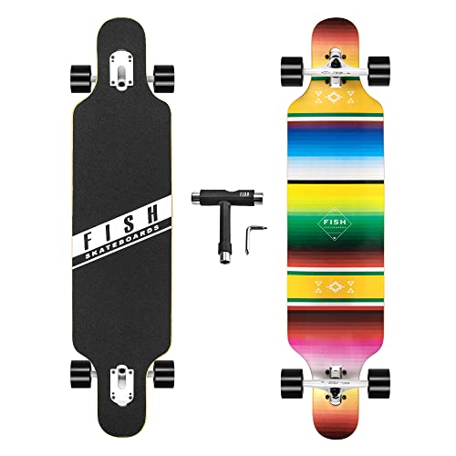 FISH SKATEBOARDS 41-Inch Downhill Longboard