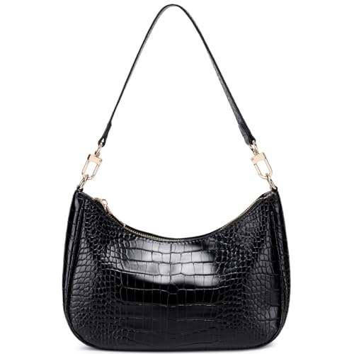 Image of CYHTWSDJ Shoulder Bags for Women, Cute Hobo Tote Handbag Mini Clutch Purse with Zipper Closure
