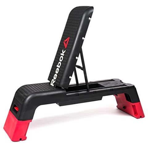 Reebok Fitness Bank grau/hellrot Cover