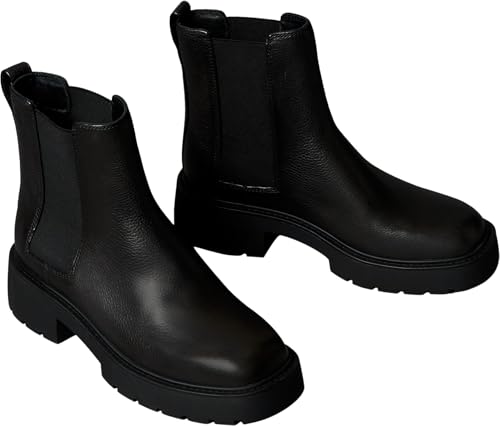 Bottines et boots Calvin Klein CHUNKY CHELSEA BOOT LTH pour Femme - vue 4