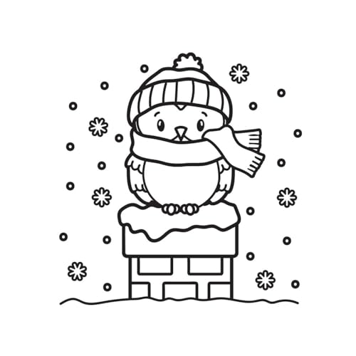Image of Winter Wonder Mini Coloring Book (Cute and Cozy)