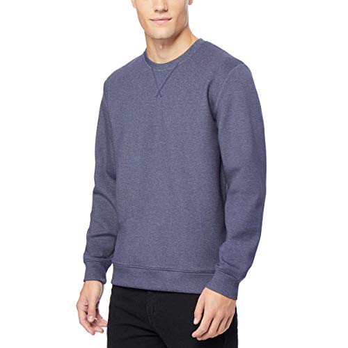 32 DEGREES Men's Lightweight Crewneck Pullover (L, Stormy Night)