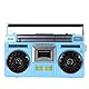 Bluetooth Kassettenspieler, Tragbarer Vintage Kassettenrekorder mit Ausziehbarer Antenne, FM MW SW1 SW2 4 Band Kassettenspieler für ältere Menschen