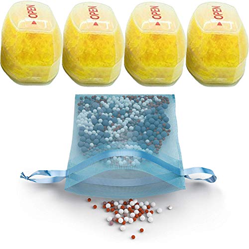 PureAction Replacement Filters Set for use with Vitamin C Filter Shower Head SH158 - Removes Chlorine, Chloramine & Fluoride - Increases pH Softens Hard Water