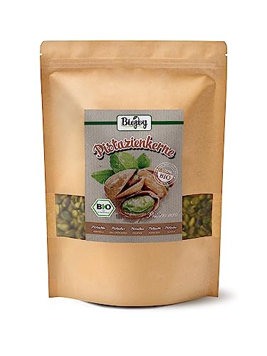 Biojoy Pistachos Pelados Ecológicos (1 kg), crudos y enteros, sin sal