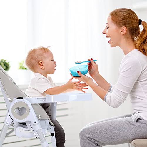 4 In 1 Baby High Chair, Foldable Booster Seats, Adjustable Height, Reclining Backrest And Footrest, Double Removable Tray, Highchair For Toddler And Infant #TOP6