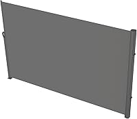 Vista 10 de VEVOR Toldo lateral retráctil, UV 50 63 x 118 pulgadas, pantalla de privacidad para exteriores, pantalla de privacidad para exteriores, 9.88 oz