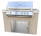 KoKoMo Grills Fiji BBQ Island Outdoor Kitchen