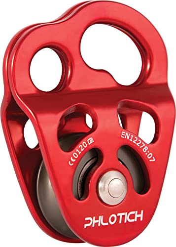 ISC Ultrenver Phlotice-with Smooth Bearings, Adults, Unisex, Black (Black), One Size, Red
