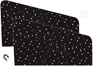 ZATOOTO Car Sun Shades - Sun Shades for Car Baby/Kids/Pets/Adults, Car Curtains with UV Rays Protection, Privacy Protection, Black(2 PCS)