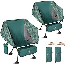 ATEPA UFO3.0 Lightweight Backpack Beach Chair, 330 lbs Heavy-Duty Aerospace Aluminum Foldable Chair with Hexagon Ergonomic Seat Anti-Sink Feet, Compact Portable Outdoor Gear for Beach Hiking
