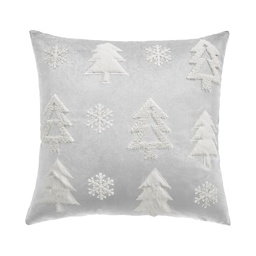 Weihnachten Kissenbezug 45x45 cm, Xmas Kissenbezüge, Weihnachtsbaum...