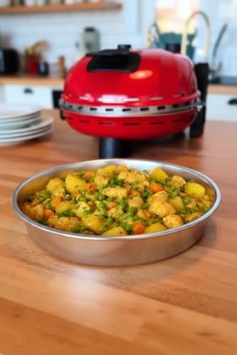 Dr.Maya® Yuvarlak Alüminyum Fırın Tepsisi | 26 cm, Alüminyum Gövde, Hafif ve Dayanıklı Yapışmaz - Görsel 1