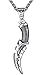 Aoiy Collana con Pendente, Acciaio Inossidabile, Uomo, Coltello pugnale Tribale, Catena di 61cm, aap072