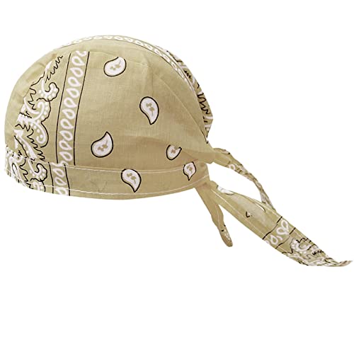 #N/a Bonés de Masculinos Do Rag Gorro para Motocicleta Bandana Absorvente de Suor Bandana Respirável