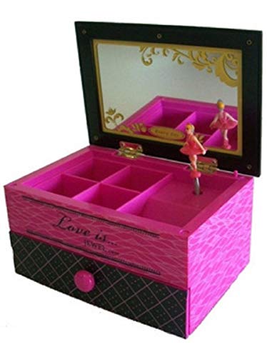 Caixinha Caixa De Música Porta Jóias Bailarina Dançarina